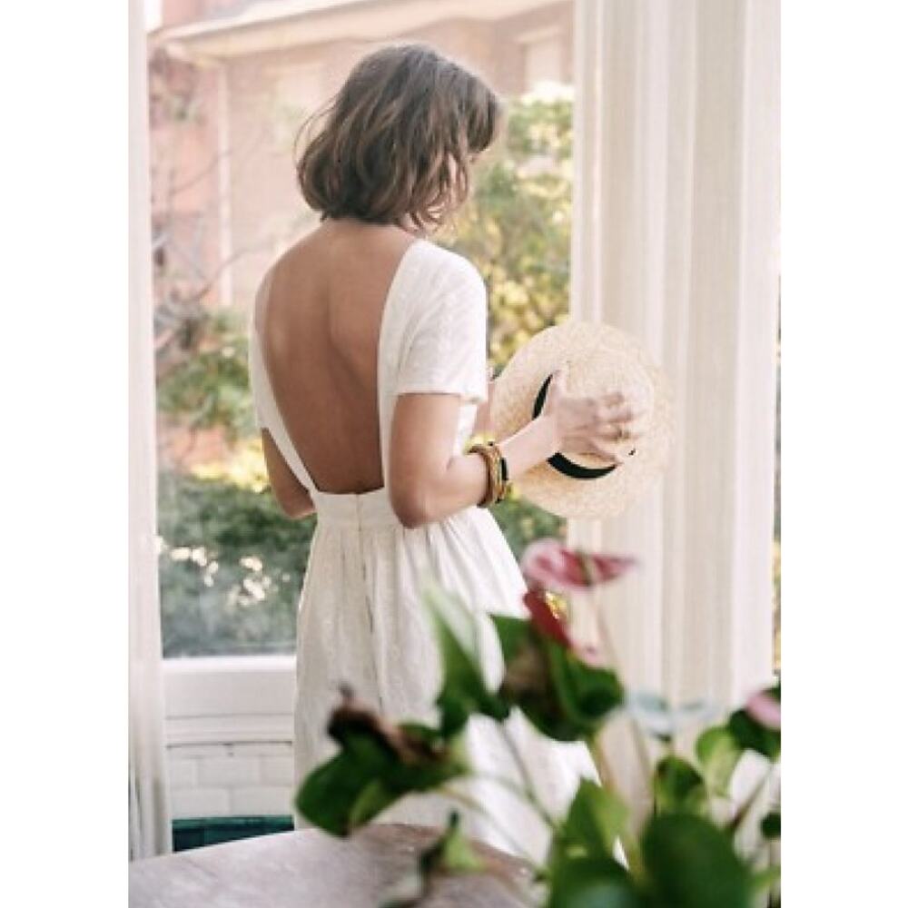 Sezane Odalie embroidered dress EU 38/M - Picture 11 of 13